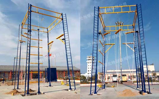 天津大港區南港工業區中石化拓展訓練器材項目正式投入使用! 天津大港區南港工業區中石化拓展訓練器材項目正式投入使用!