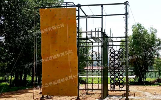 河北秦皇島某部隊拓展器材項目正式投入使用! 河北秦皇島某部隊拓展器材項目正式投入使用!